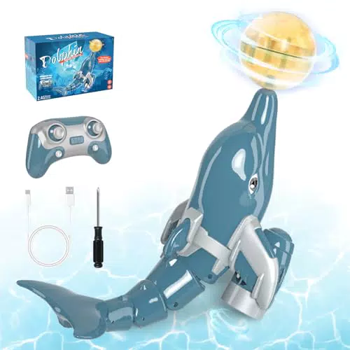 snookids Ferngesteuerter Delfin Wasserspielzeug Kinder
