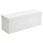 SONGMICS 110 cm Sitzbank mit Stauraum, Sitztruhe, Aufbewahrungsbox