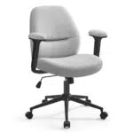 SONGMICS HOME Schreibtischstuhl, Schminkstuhl, Bürostuhl