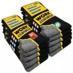 SOXCO 10 Paar Herren Arbeitssocken WORK Socks, 43-46
