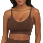 SPANX EcoCare Bralette ,Chestnut Brown,X