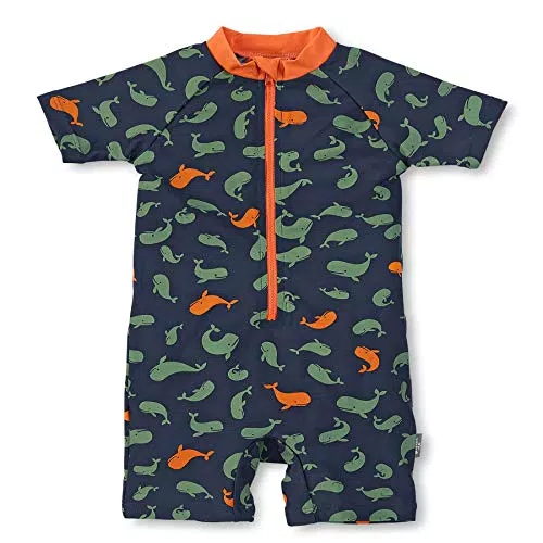 Sterntaler Baby Schwimmanzug mit Walen - Badeanzug für Jungen