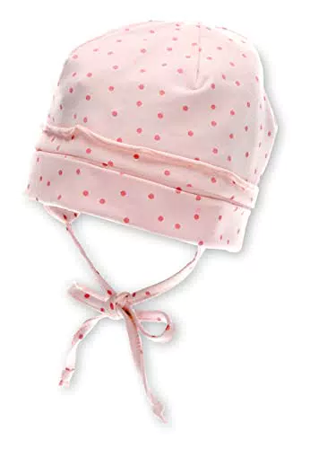 Sterntaler Beanie Mütze für Mädchen - GOTS zertifizierte Baumwolle mit Bindeband