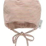 Sterntaler GOTS Beanie Ringel - Erstlingsmütze aus Singlejersey gestreift - anschmiegsame Unisex Beanie Mütze zum Binden - Baby und Kinder Übergangsmütze