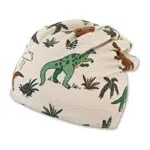 Sterntaler Baby Jungen Beanie Dino Mütze - Kinderbeanie mit Baumwollfleecefutter