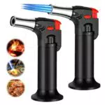 Sturmfeuerzeug Jetflamme, 2 Stück Jetflamme Feuerzeug