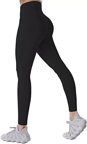 SUNZFLY High Waist Leggings Damen mit Bauchkontrolle für Fitness und Yoga