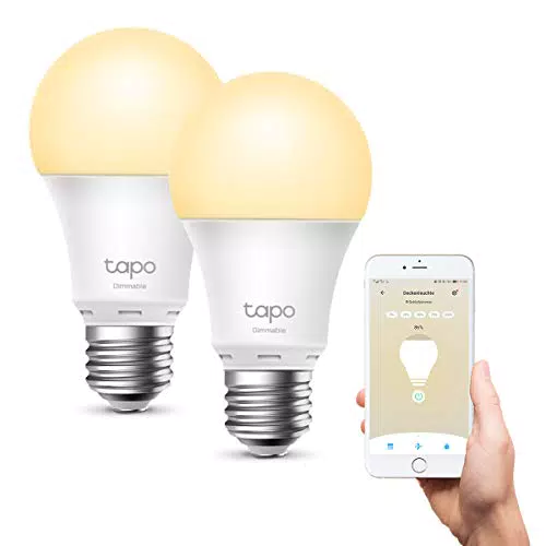 TP-Link Tapo L510E smarte WLAN Glühbirne E27, dimmbar 8.7 W