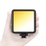 TARION LED Videolicht: Tragbare Kameralicht Mini Handy Licht Panel Leuchte 2500K-7000K Farbtemperatur 1800mAh Akku für Videobeleuchtung Porträtfotografie Live-Streaming Zoom Anrufe