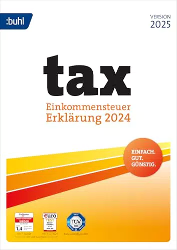 Tax 2025 Digitaler Download für Steuerjahr 2024
