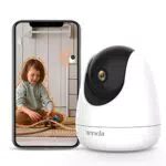 Tenda CP6 2K WLAN IP Kamera mit 360° Sicht, Bewegungsmelder und 2-Wege-Audio