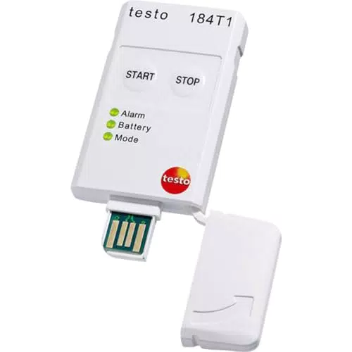 testo - 184 T1 - 0572 1841 - Temperatur Datenlogger zur genauen Überwachung von Temperaturen während des Transports