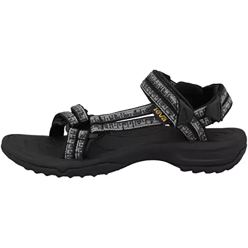 Teva Damen W Terra FI LITE Sandale, Atmosphere Black/Grey
