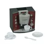 Theo Klein 9569 Bosch Kaffeemaschine mit Sound, Batteriebetriebene Espressomaschine mit realistischen Geräuschen