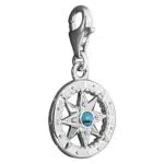 Thomas Sabo Charm-Anhänger Kompass Reise Charm Club 925 Sterling Silber