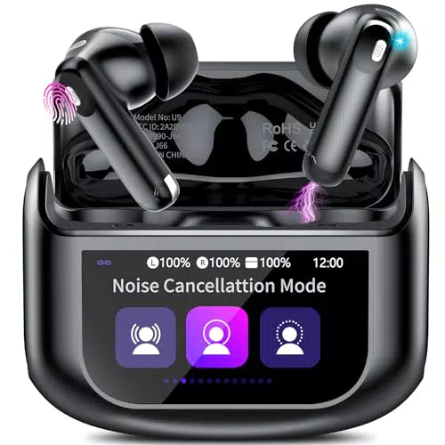 Thunelec Bluetooth Kopfhörer mit ANC, Kabellos, 48 Std. Batterielaufzeit, IP7