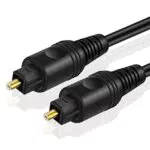 TNP Optisches Audiokabel, Toslink Kabel - 3m, Lichtleiterkabel