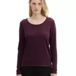 TOM TAILOR Damen Basic Pullover mit Rundhalsausschnitt