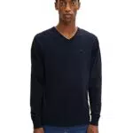 TOM TAILOR Herren Strickpullover mit V-Ausschnitt
