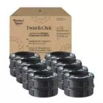 Tommee Tippee Twist & Click Windelbehälter mit Nachfüllkassetten für einfaches Nachfüllen