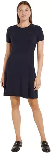 Tommy Hilfiger Strickkleid Damen CO Jersey Stitch F&F