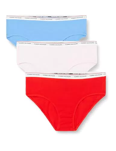 Tommy Hilfiger Damen Slips Bikini Form aus Baumwolle mit Stretch