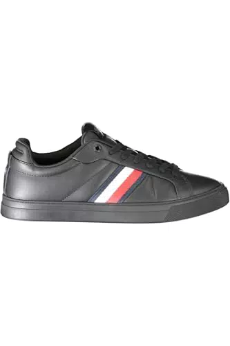 Tommy Hilfiger ICON COURT LTH STRIPES Herren Schuhe Niedriger Schnitt