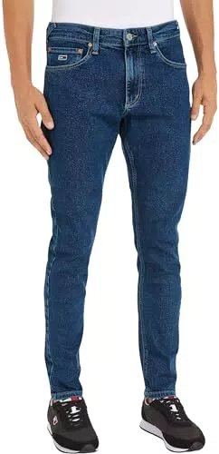 Tommy Jeans Herren Slim Fit Jeans Hose Scanton