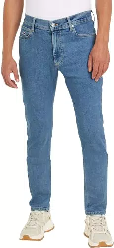 Tommy Jeans Herren Jeans Simon Skinny Fit, Blau