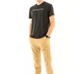 Tommy Jeans TJM Reg Linear Logo Tee EXT Kurzarm-T-Shirt