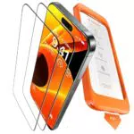 TORRAS Panzerglas Schutzfolie für iPhone 15 Pro Max - 9H Anti-Fingerabdruck