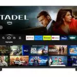 Toshiba 50QF5D63DA 50 Zoll QLED Fernseher/Fire TV, Schwarz