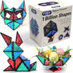 TOSY Magnet Pyramid Stone - 1 Würfel verwandelt Sich in 1 Milliarde Formen