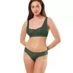 Triumph Damen Aura Spotlight T W02 Bra, Green KISS, 85B