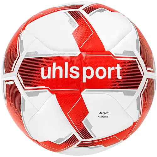 Uhlsport Fußball Attack mit ADDGLUE-Technologie - Weiß/Royal/Blau