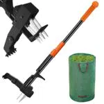 Unkrautstecher zum Aufstellen 101, 6 cm Langer Unkrautstecher + Gartentasche