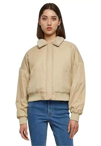Urban Classics Damen TB6070-Ladies Pilot Bomber Jacket Jacke