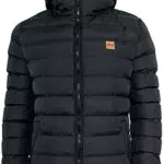 Urban Classics Herren Basic Bubble Jacket mit Kapuze