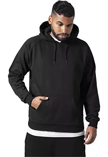 Urban Classics Herren Hoody Kapuzenpullover Blank