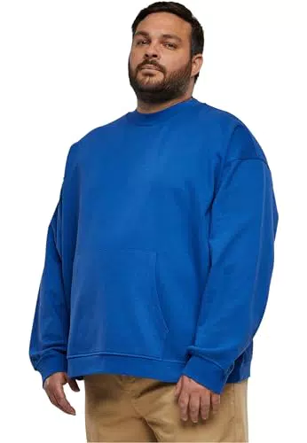 Urban Classics Herren TB6319 Organic Boxy Pocket Crew Sweatshirt