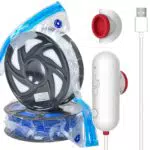 USB Pumpe, 3D Filament Aufbewahrung, mit 10er Einzelrolle Filament Vakuumbeutel （30 * 34cm)…