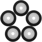 Vaguelly 5 Stücke Rollenlager Rad Kassette Tonbandgerät Andruckrolle für Audio Andruckrolle Für Recorder Radio Andruckrolle Recorder Reparatur Wartung Andruckrolle Radio Liefert Deck