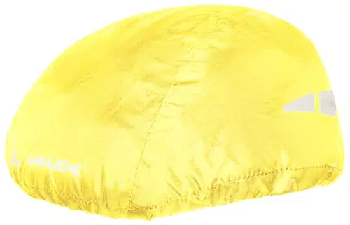 VAUDE Fahrradhelm Regenschutz in Gelb Fahrradhelmüberzug wasserdicht