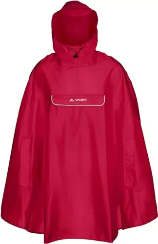 VAUDE Valdipino Rad-Regenponcho - Leicht, Wasserdicht & Umweltfreundlich