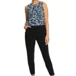 Vera Mont Vera Mont Damen 0270/4804 Overalls, Blue/Dark-Blue