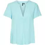 VERO MODA Damen Vmmymilo WVN Ga Top, Limpet Shell, S EU
