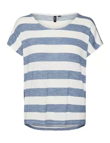 VERO MODA VMWIDE Stripe S/L TOP GA NOO