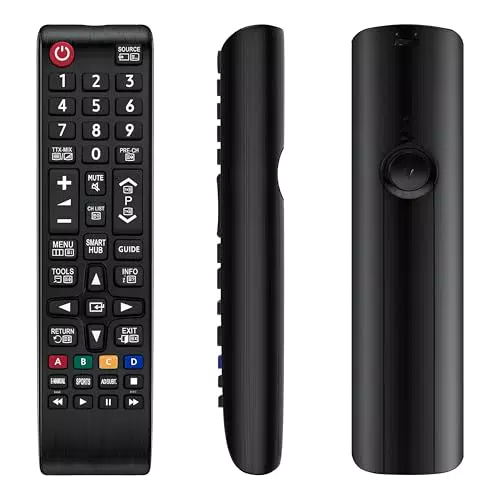Vexloria Universal Fernbedienung für Samsung Smart TV LCD LED UHD QLED 4K HDR TV