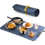 Vinato Warmhalteplatte für Lebensmittel, Tragbare und faltbare Warmhalteplatten