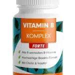 Vitamin B Komplex hochdosiert - 180 Tabletten - alle 8 B-Vitamine + Co-Faktoren Cholin & Myo-Inositol - laborgeprüft mit Zertifikat - vegan - Vorrat für 6 Monate